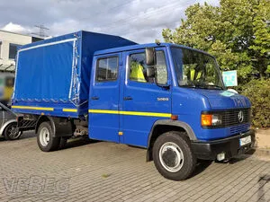 Mercedes 508 D Double cab Flatbed