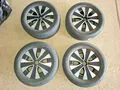 8 complete light alloy wheels for Mercedes Benz EQV