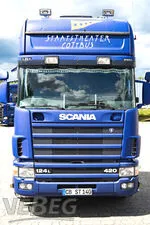 Camion Scania R124L 420 6x2 pour châssis ATL