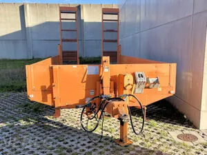 Remorque porte-voitures tandem Blomenröhr 663/10500