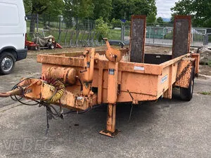Remorque porte-engins 1 essieu Müller ETS