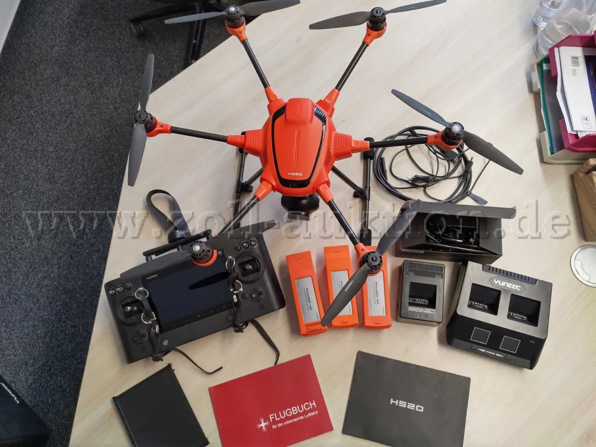 1 Yuneec H520 Hexacopter incl. accessoires