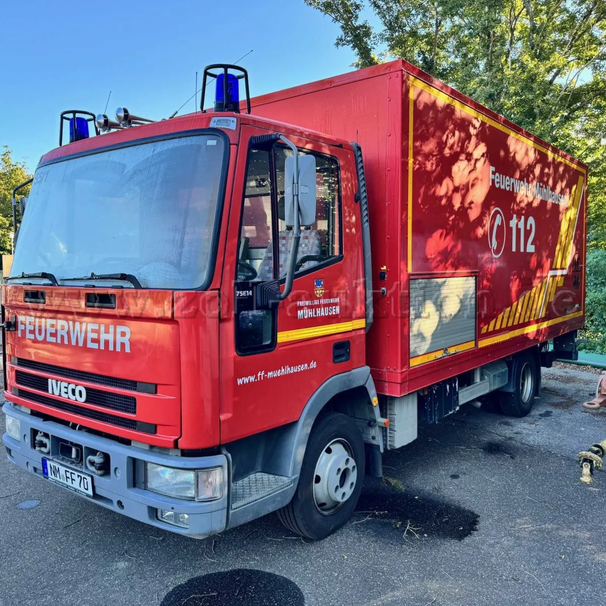 1 pojazd logistyczny Iveco ML75E14