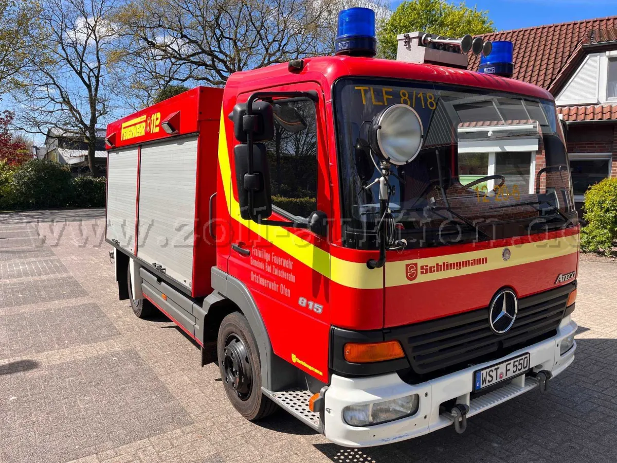 1 автоцистерна TLF 8/18 Daimler Chrysler, кузов Schlingmann