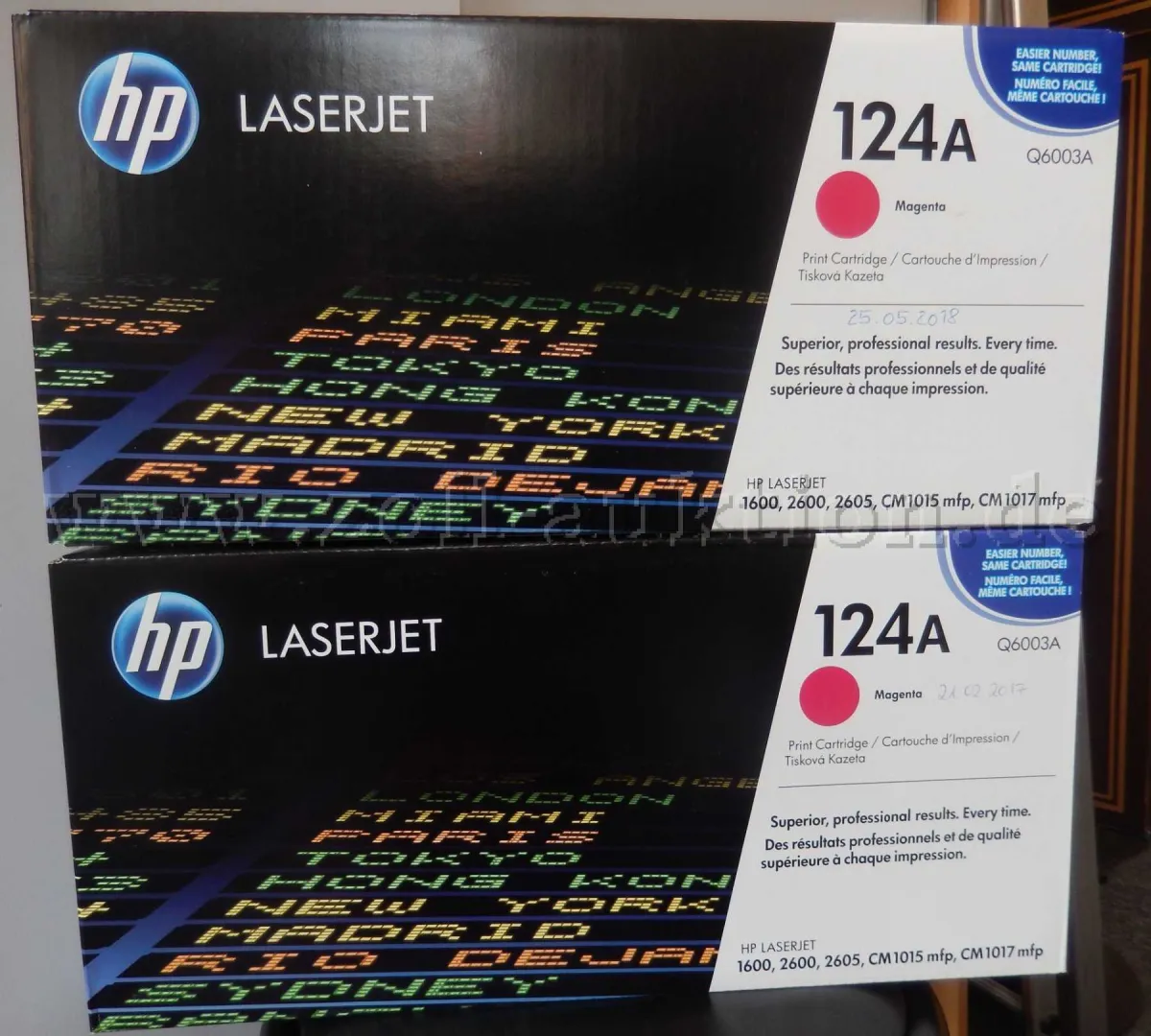 3 tonery HP LaserJet
