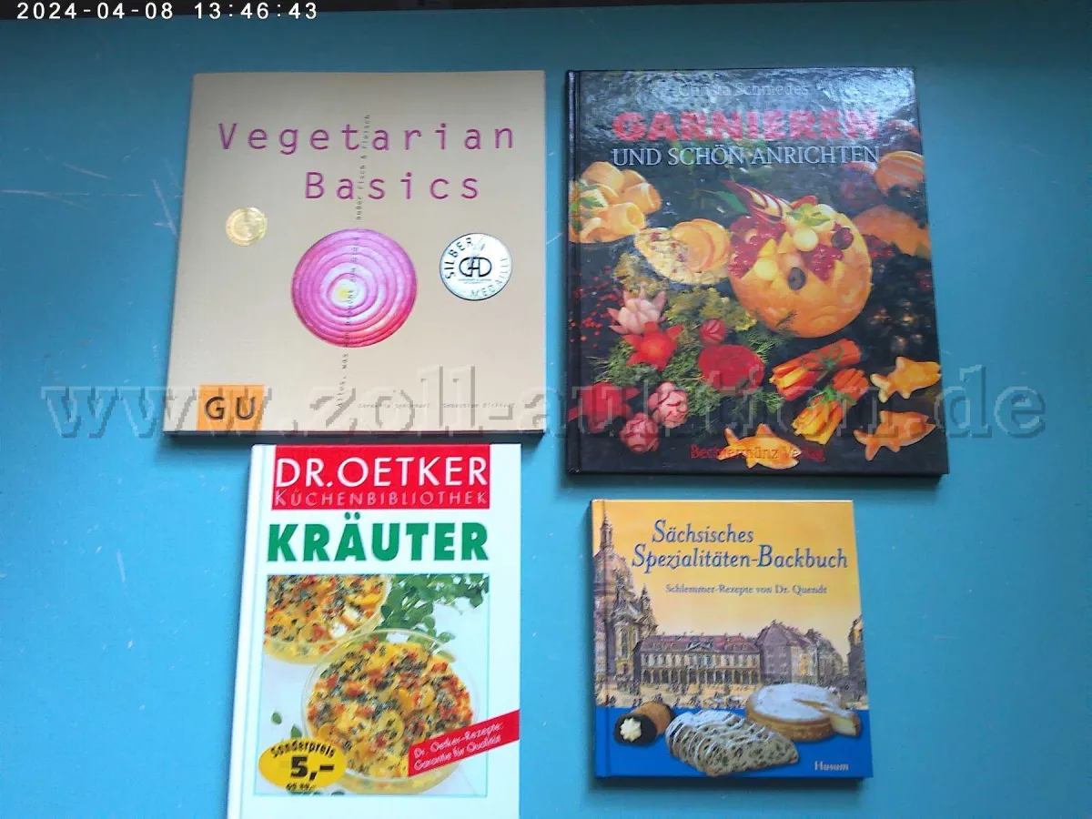 17 Bücher "Kochen, Backen u.a."