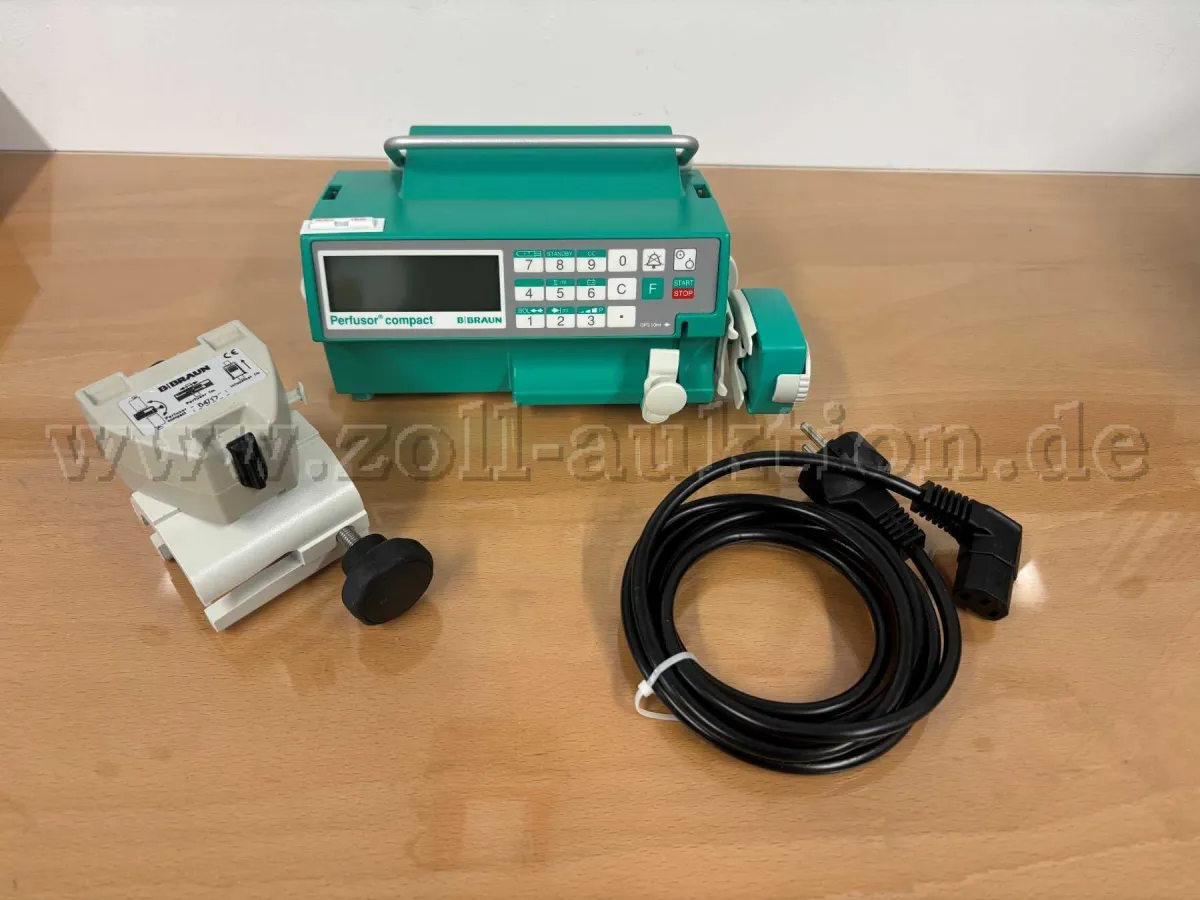 1 pompa strzykawkowa Braun Perfusor Compact (nr 14)
