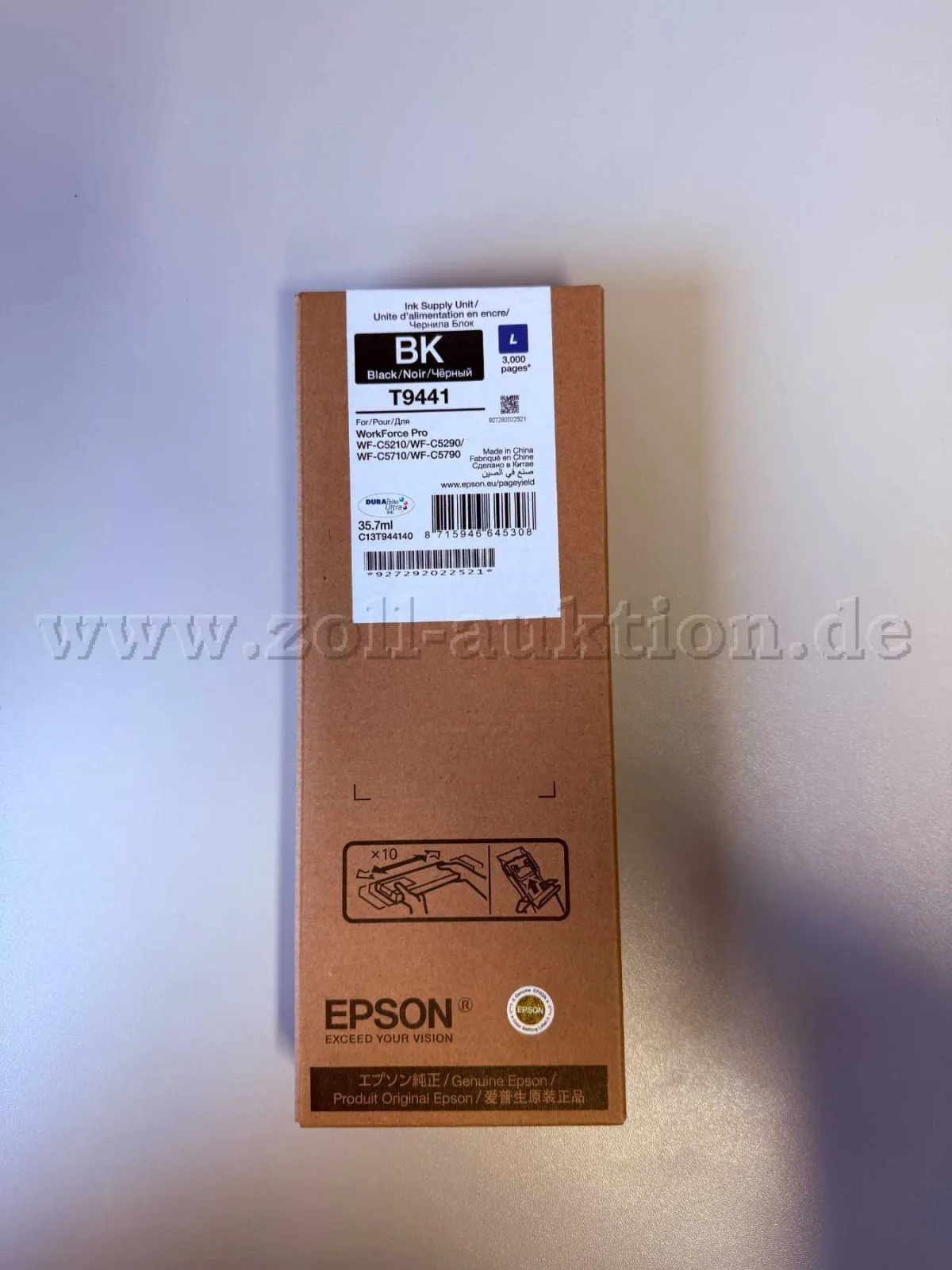 82 Tintenpatronen Epson T9441 (Schwarz)