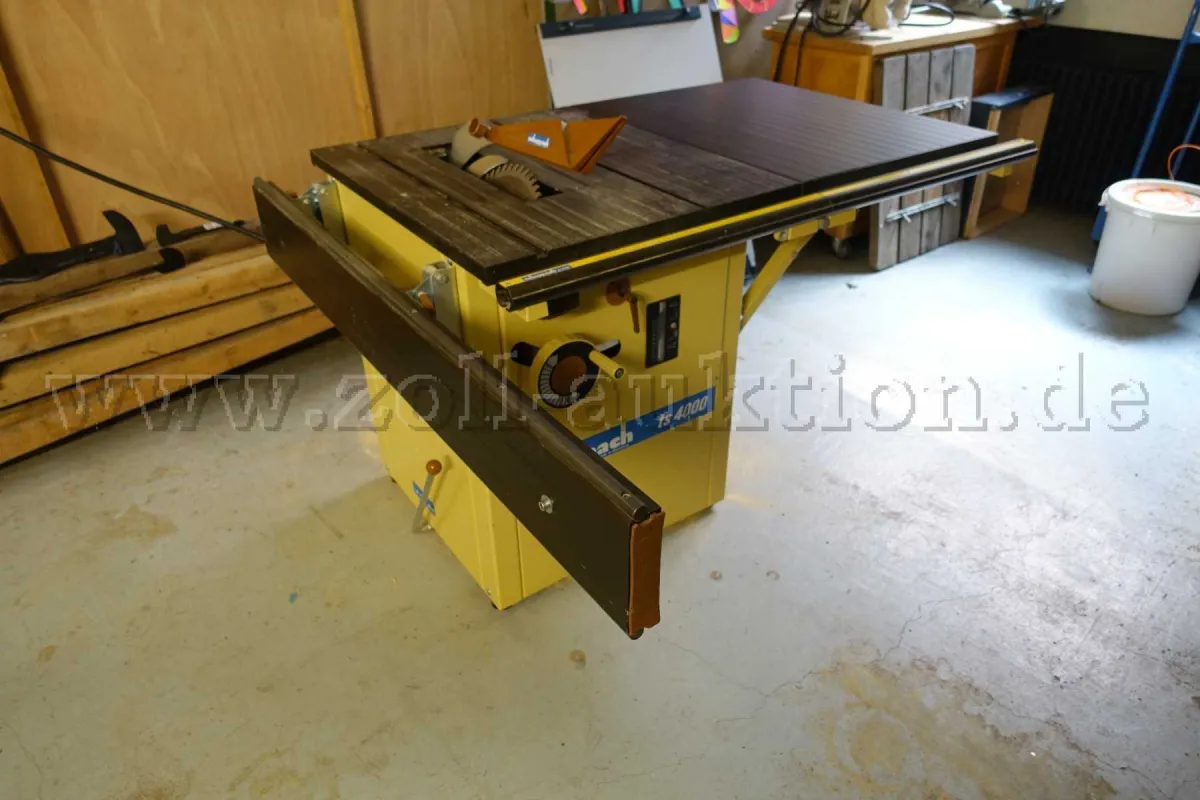 1 Scie circulaire à table Scheppach TS 4000