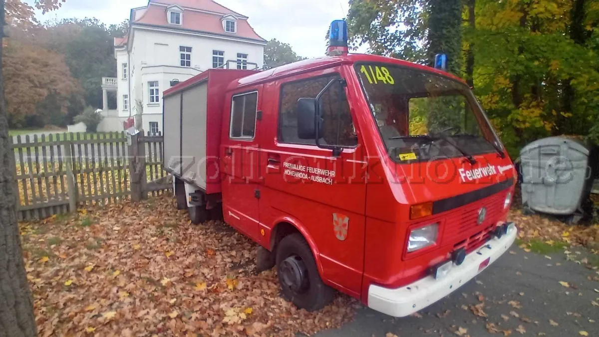 1 fire engine Volkswagen VW LT 55, Schlingmann, year 1991