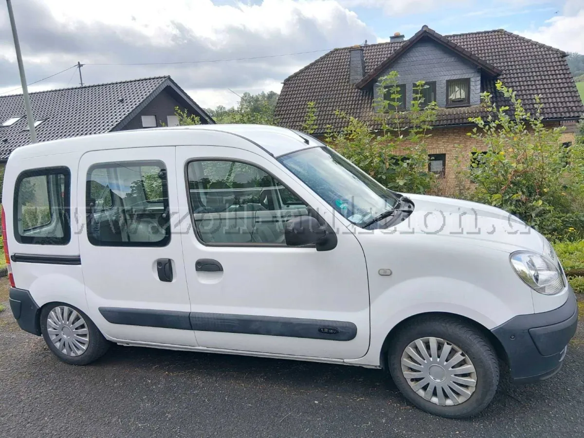 1 Renault Kangoo (blanc)