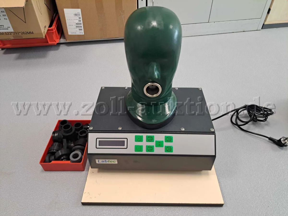 1 Laptec Prüfkopf MINIMASK, Laptec Prüfgerät LQ 1500, L&W Compressors Füllleiste