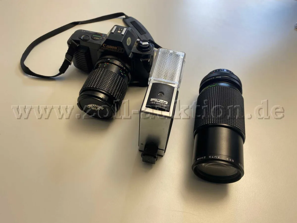 1 Canon T50 Spiegelreflexkamera - analog