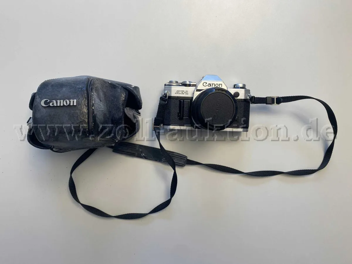 1 Canon AE-1 Spiegelreflexkamera – analog