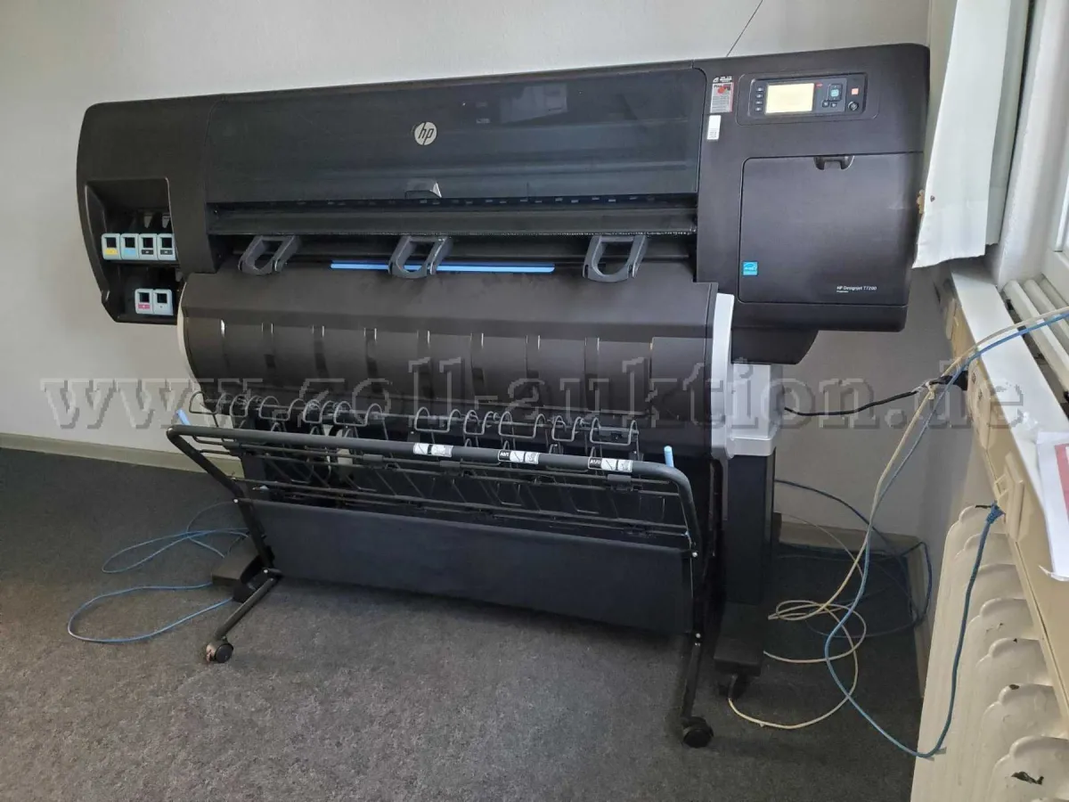1 Großformat-Drucker A0, HP DesignJet T 7200, 107cm