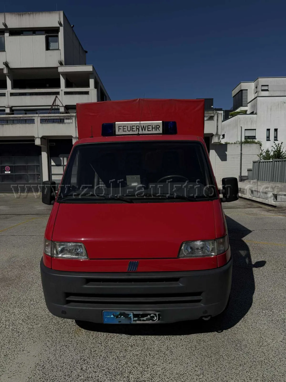 1 Fiat Ducato hasičské vozidlo GW