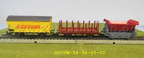 1 set de wagons de marchandises Fleischmann 3 pièces échelle H0