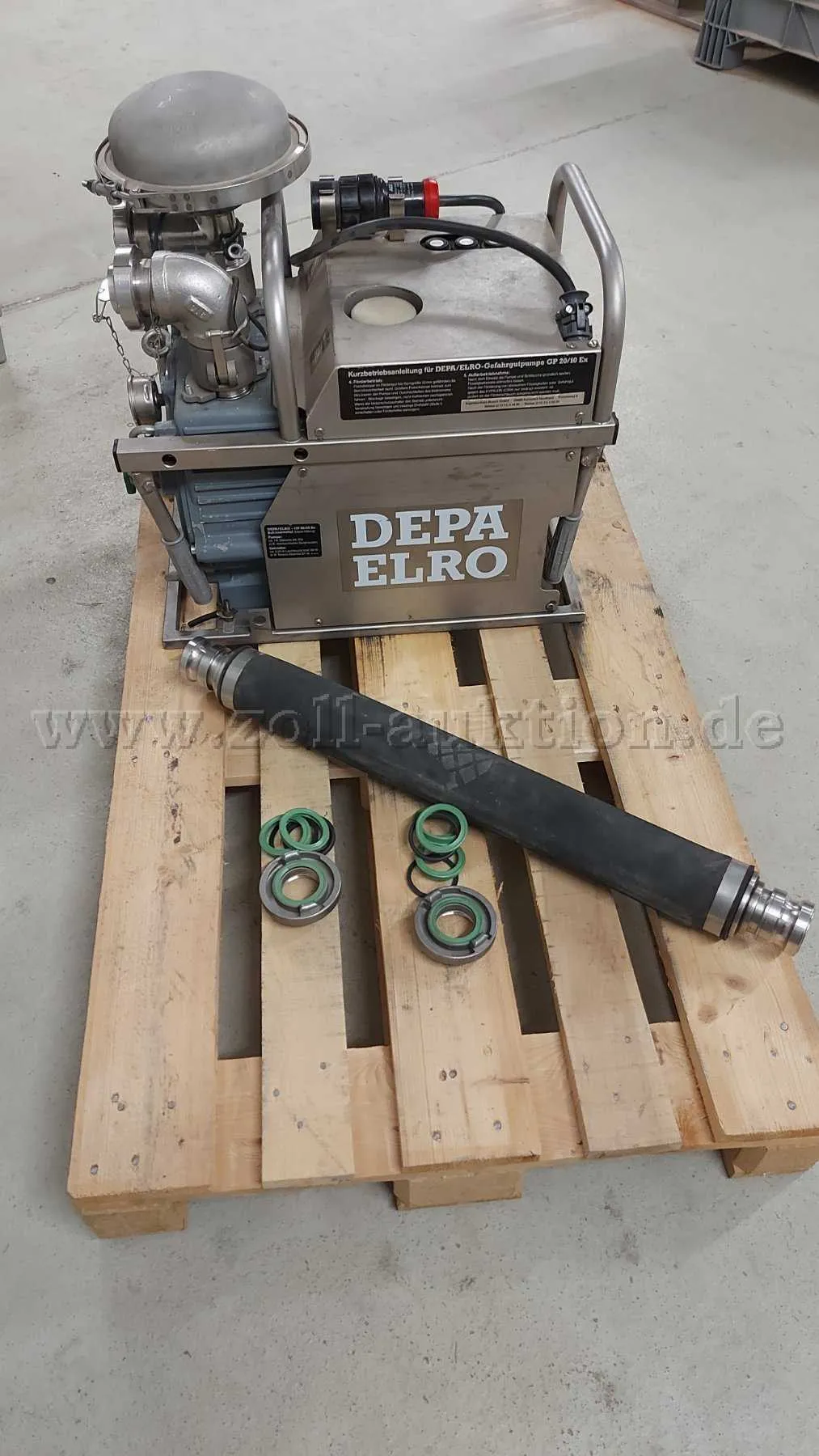 1 шланговый насос Elro GP20/10EX
