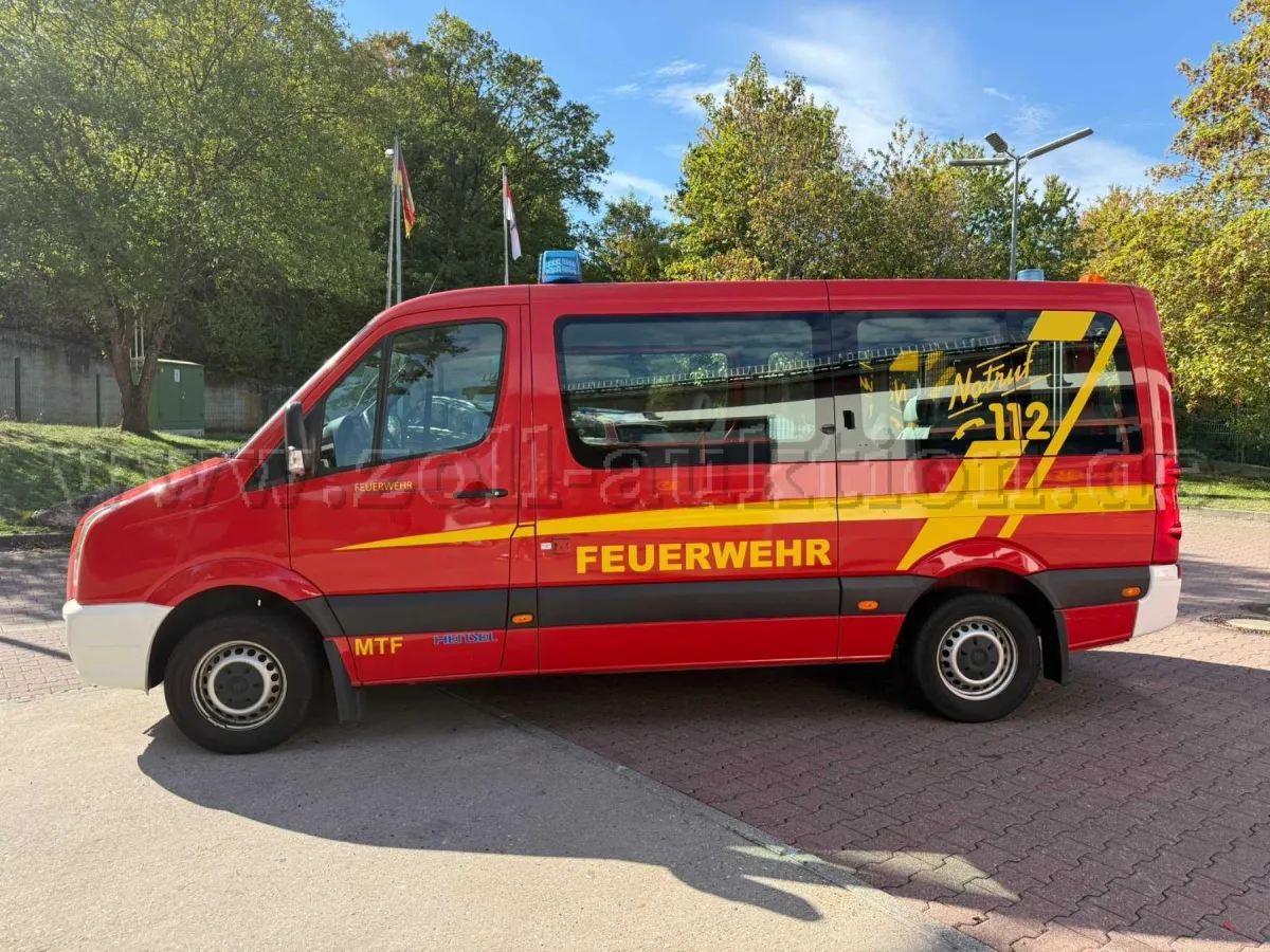Véhicule spécial pompier VW Crafter MTW