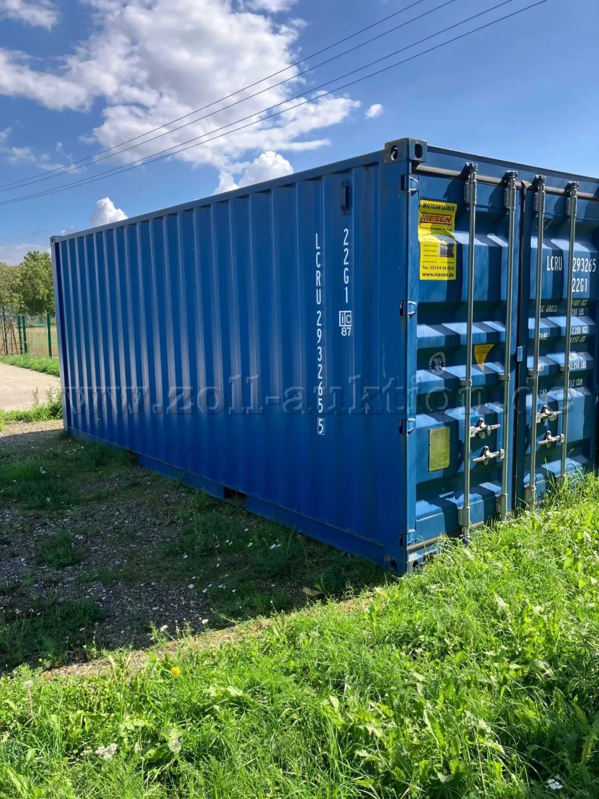 1 Lagercontainer 20' Standard gebraucht