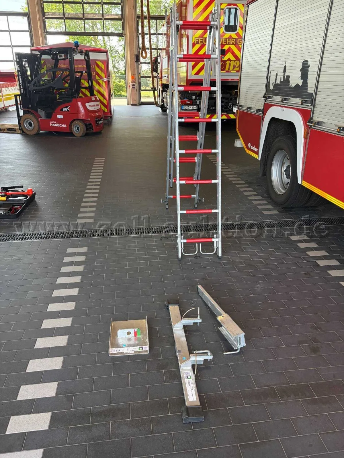 1 multifunctionele ladder van Günzburger Steigtechnik