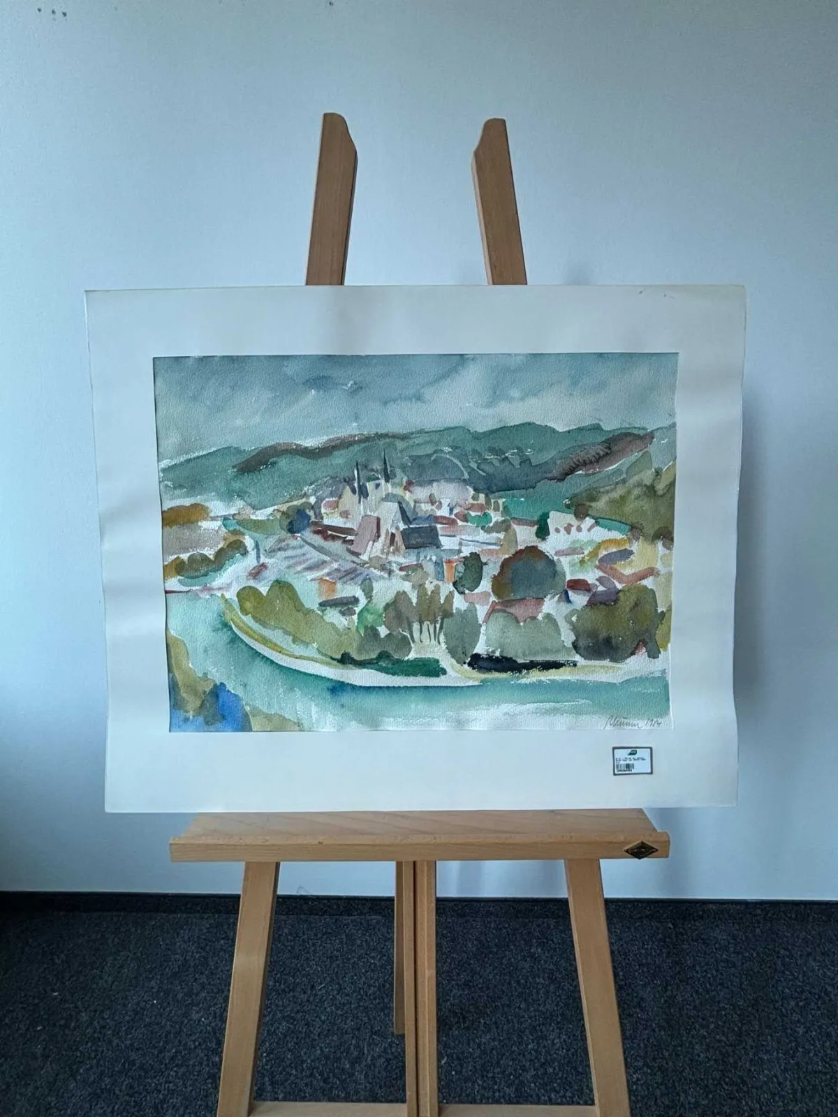 Obraz artysty Mumm - Widok na Wasserburg