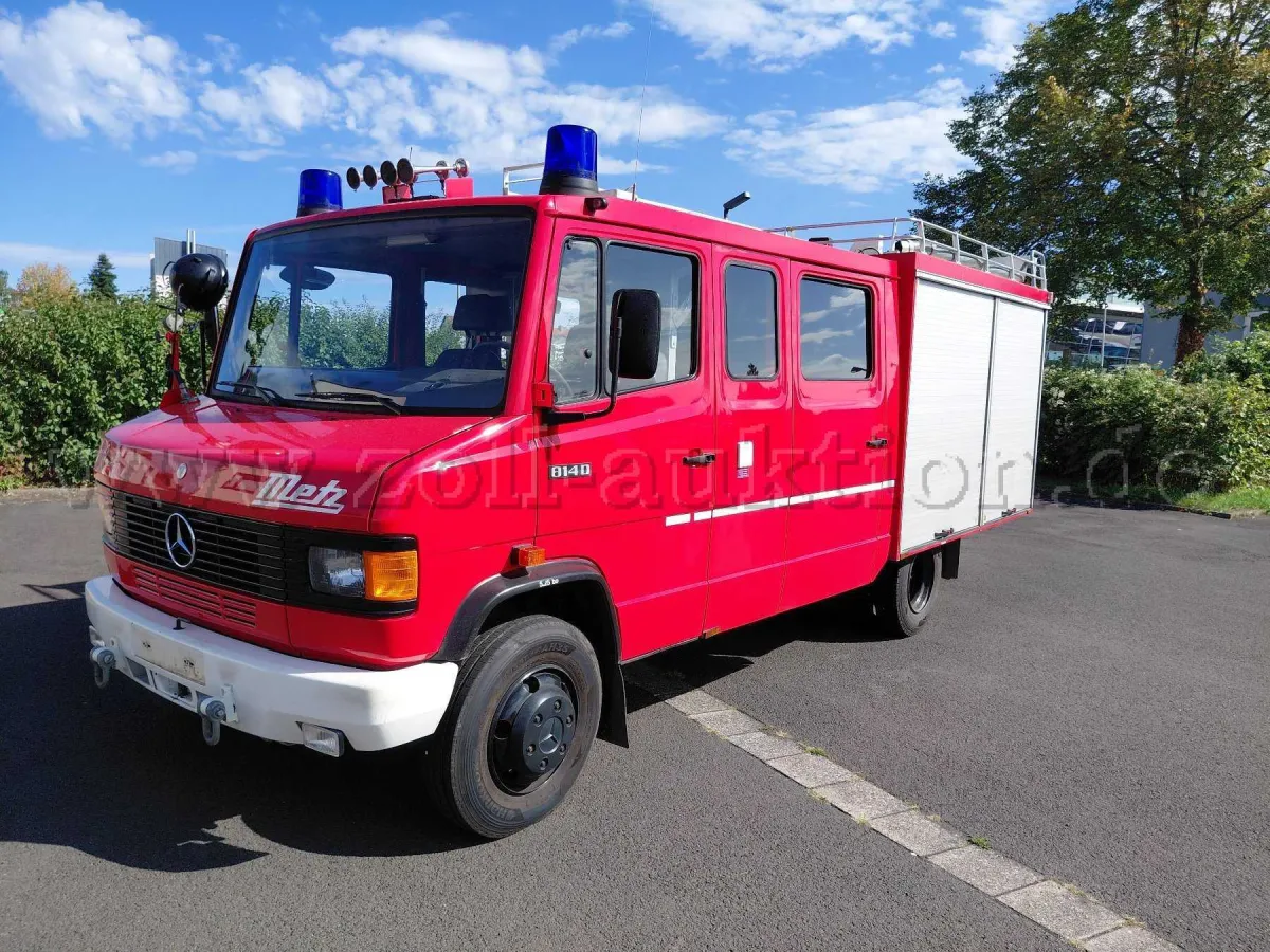 1 Samochód pożarniczy LF 8/6, Mercedes Benz 814D