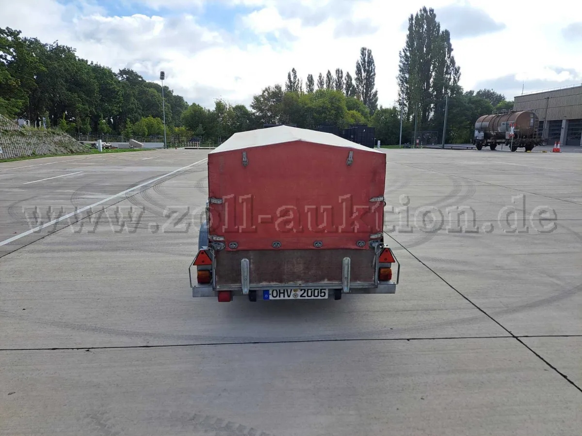 1 remorque de FB Fahrzeugbau Brandenburg type HP 750