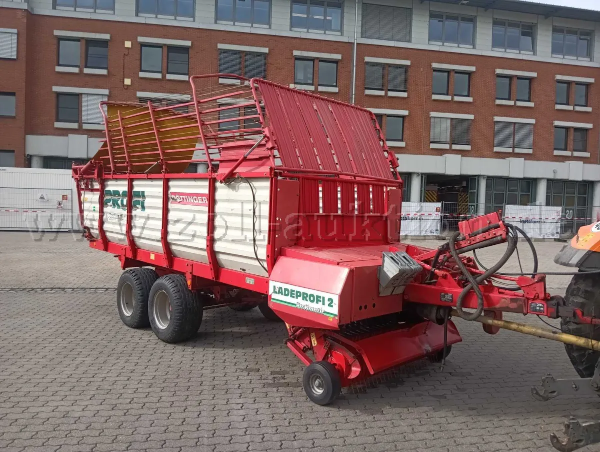 1 Pöttinger loader wagon type 103 MAE without ABE and registration papers
