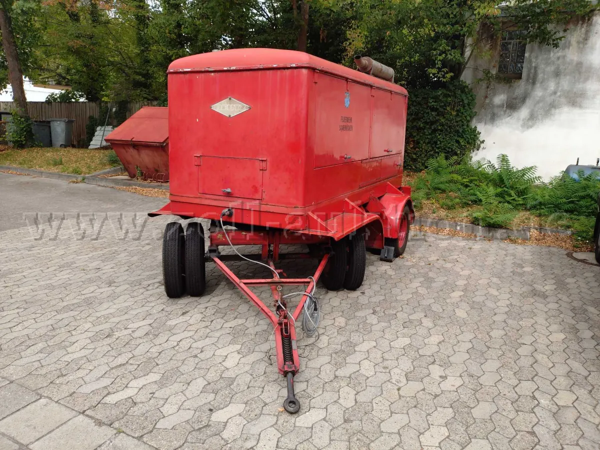 1 Groupe électrogène sur remorque Deutz 60 kVA