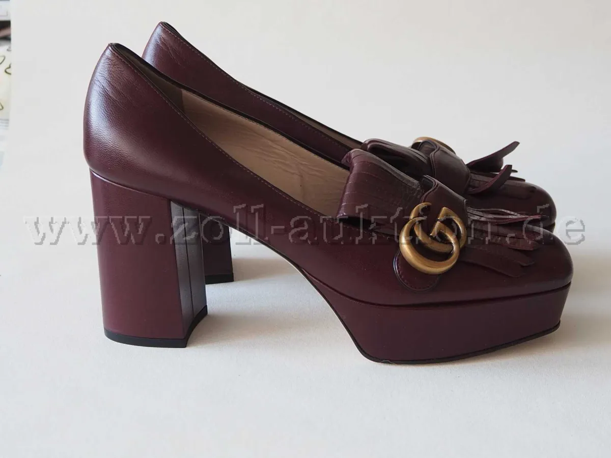 1 Paar Gucci Marmont Leder Pumps Größe 40