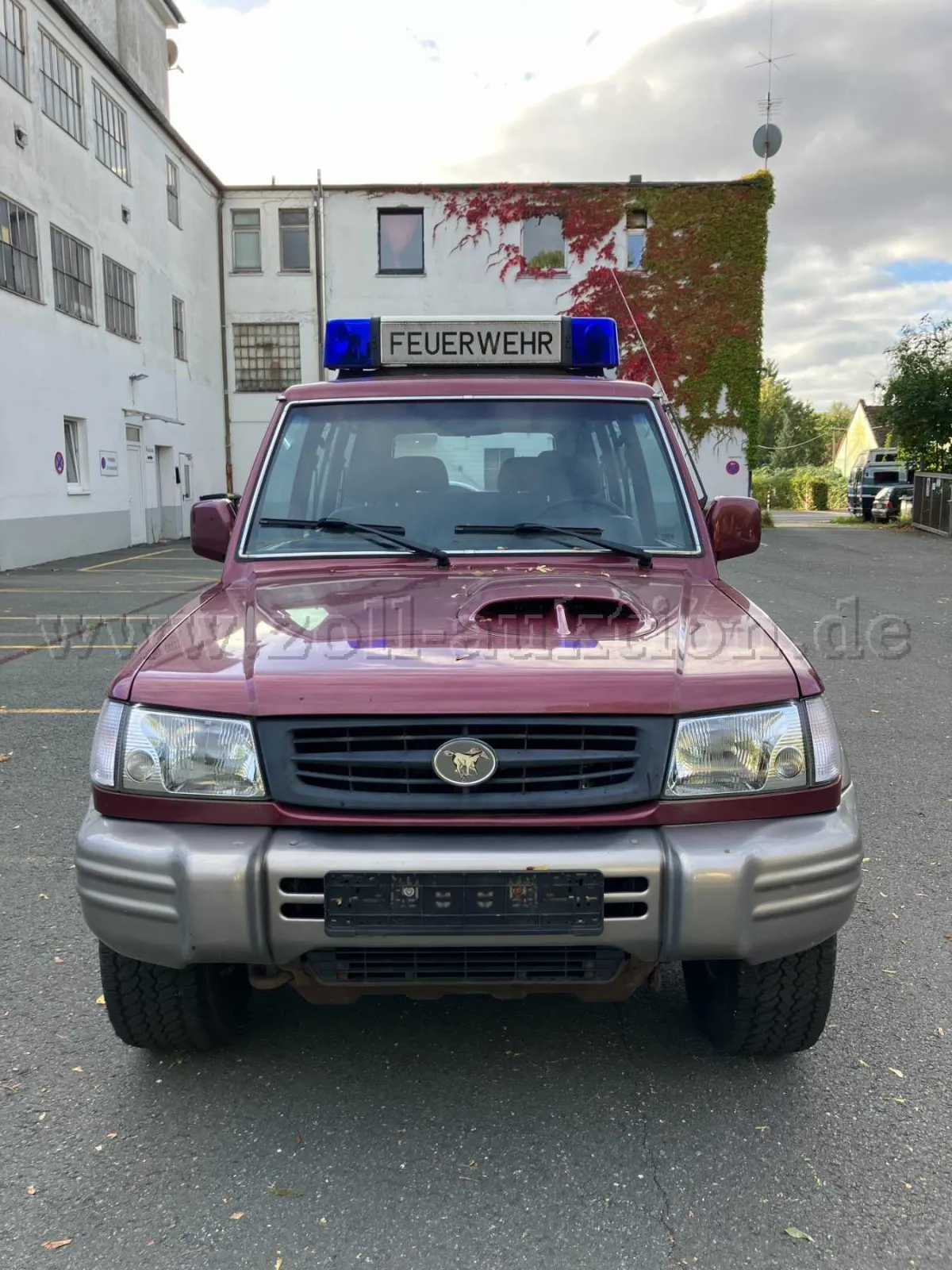 1 Hyundai Galloper Hasičské vozidlo