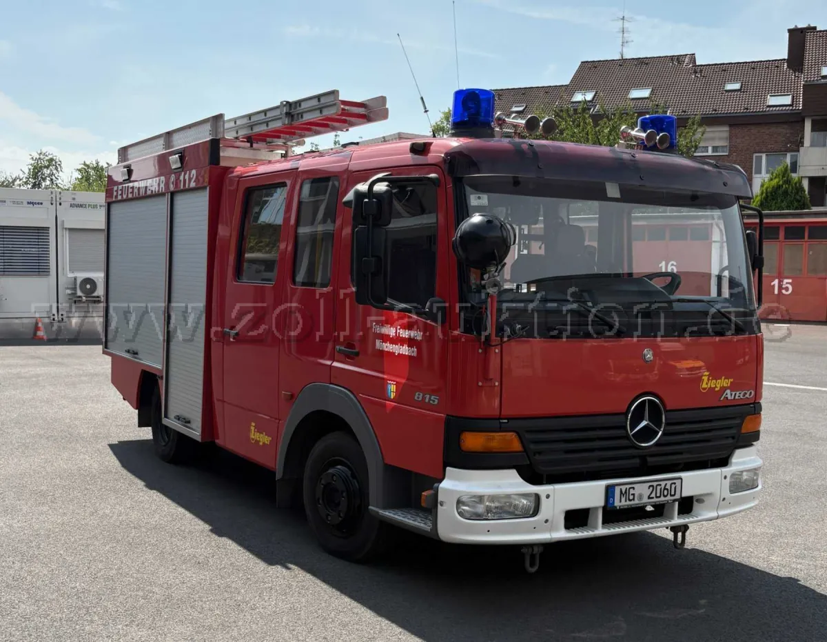 1 Fire Engine LF 8/6 Mercedes Atego with Ziegler Body