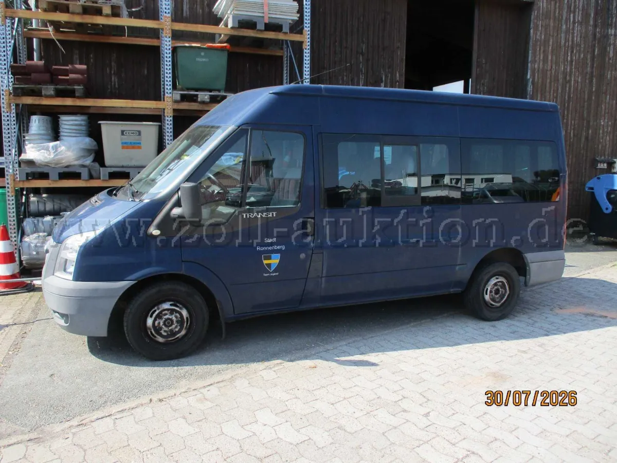 1 Ford Transit, projectvoertuig - motorschade