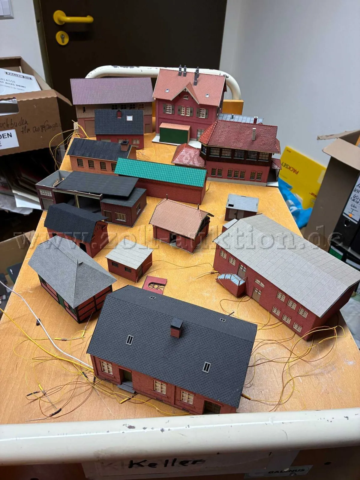1 soubor 14 stavebnic laser cut, modelářství, kolej H0