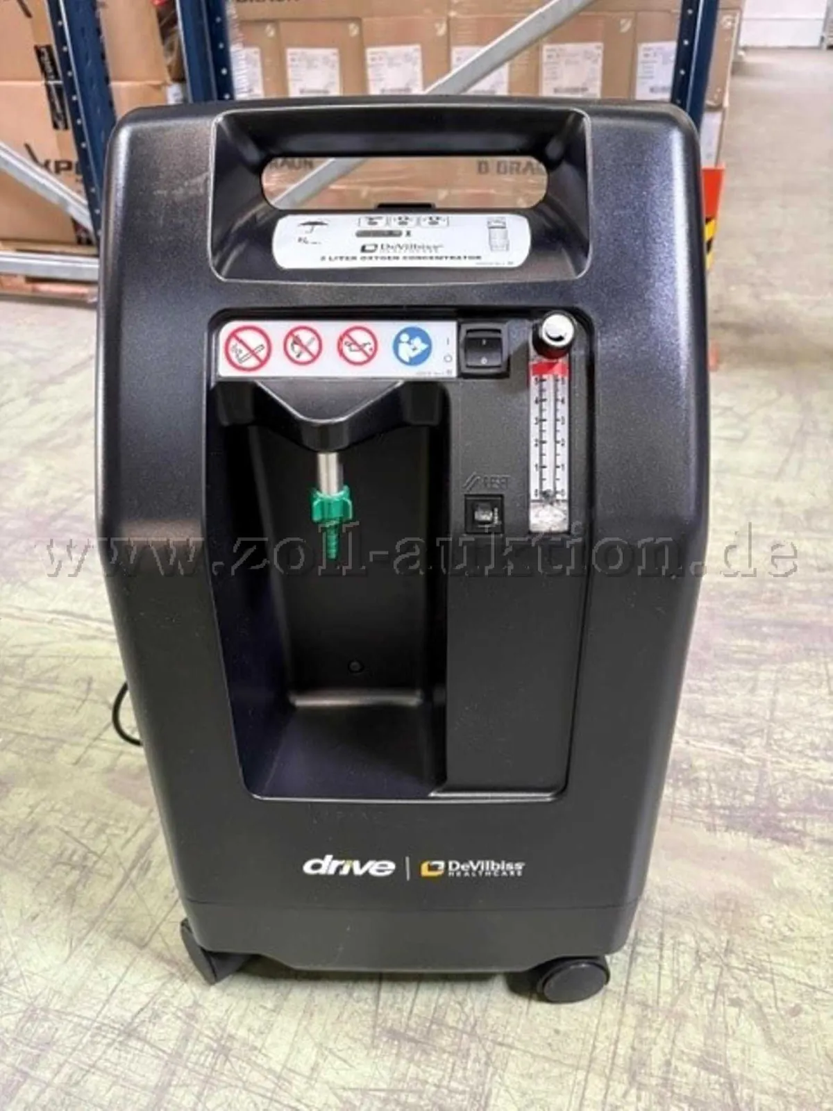 5 zuurstofconcentratoren (5 l/min), type 525 KS, DeVilbiss