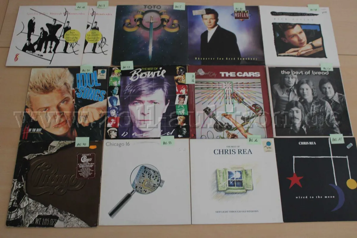 1 Sada 12 vinylových desek