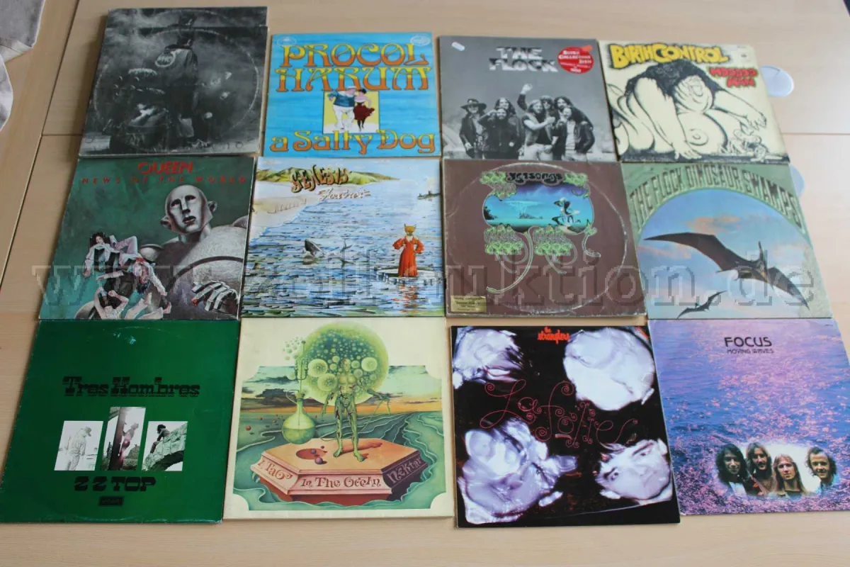 1 Konvolut mit 12 Schallplatten
