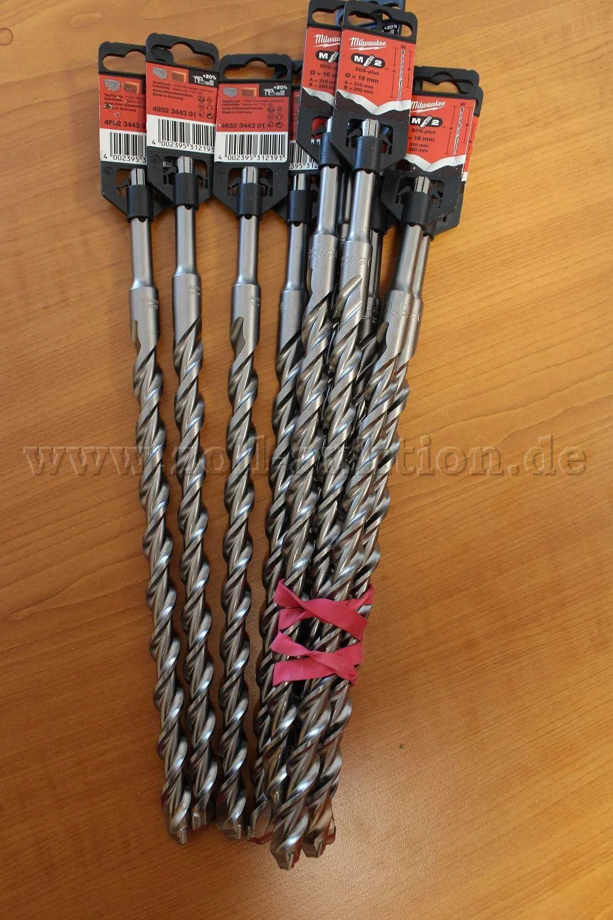 10 Milwaukee Hammerbohrer-M2-SDS-plus 16mm-260x310mm