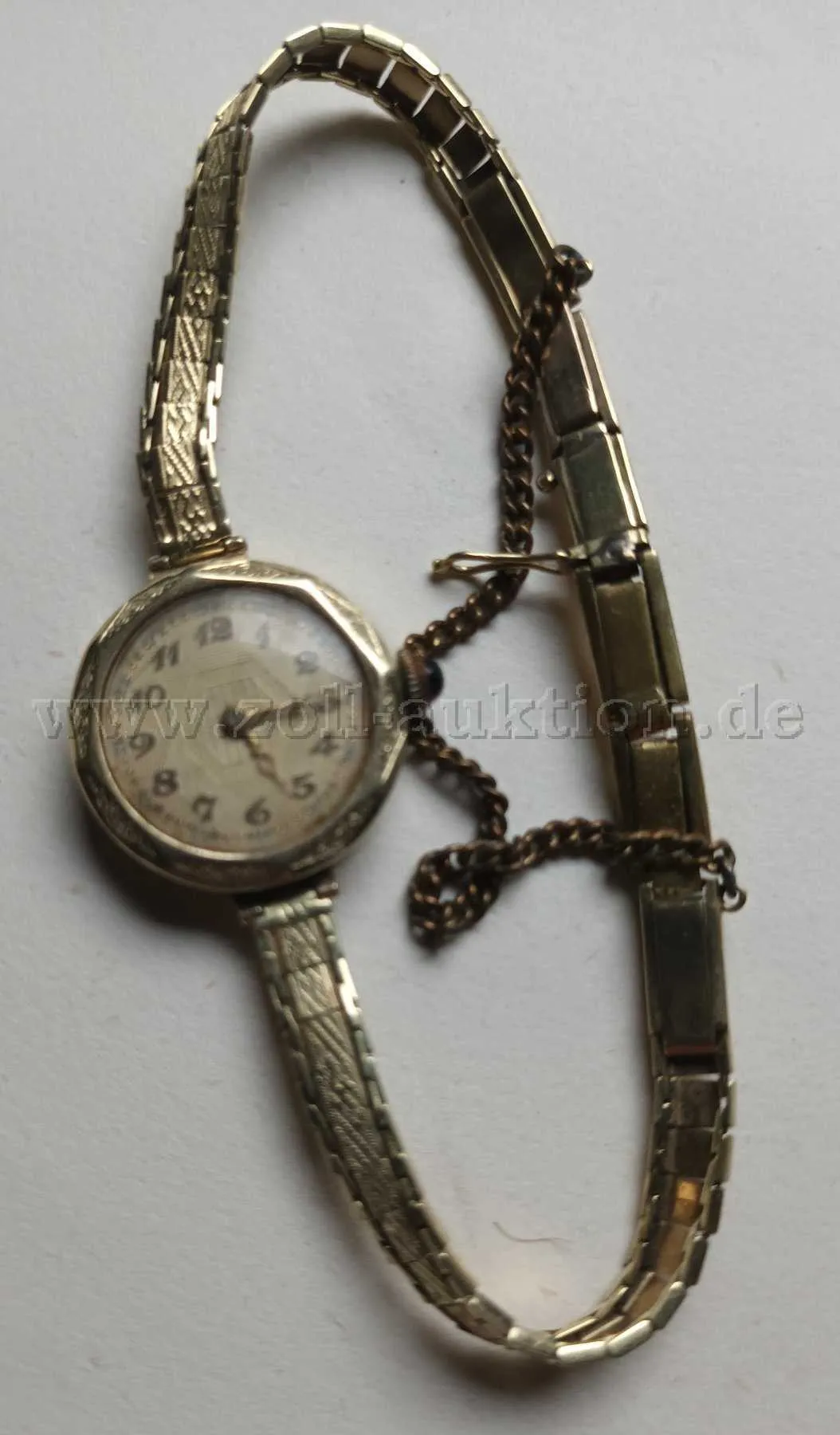 1 Damen- Armbanduhr Gold 585
