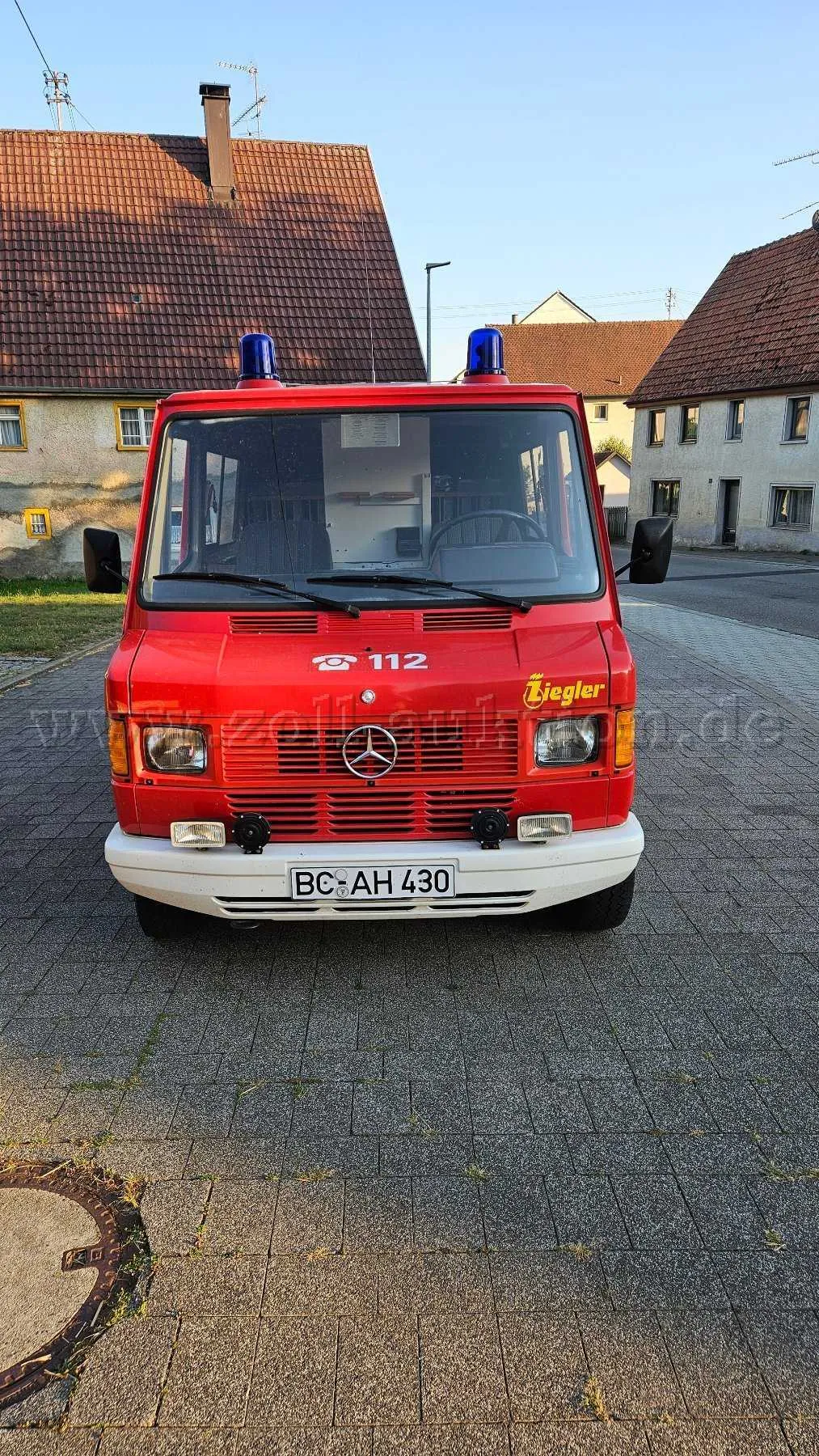 Wóz strażacki TSF (Mercedes Benz) typ: 602 KA