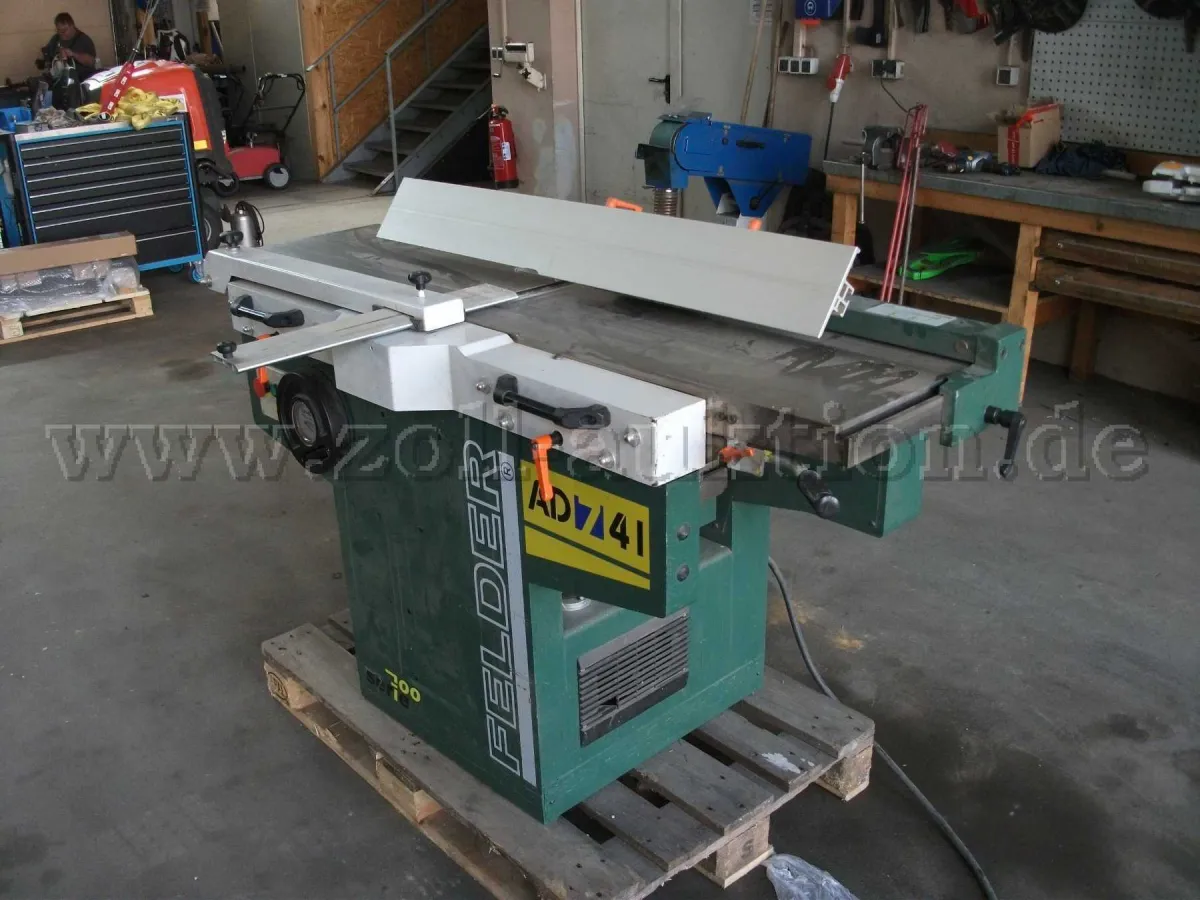 1 Thickness planer Felder functional