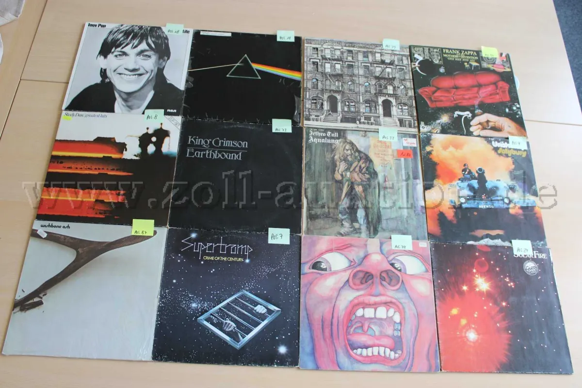 1 soubor 12 vinylových desek