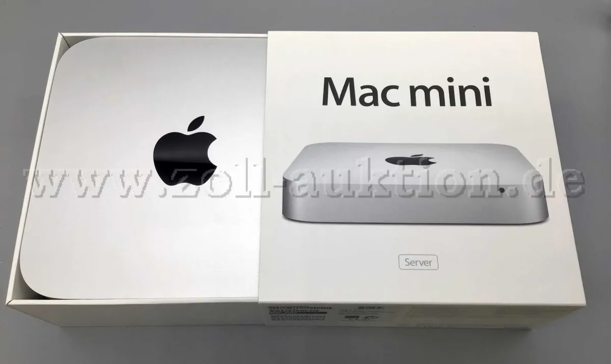 1 Original Apple Mac mini Server (Late 2012) Modell A1347+Monitor+Power Adapter