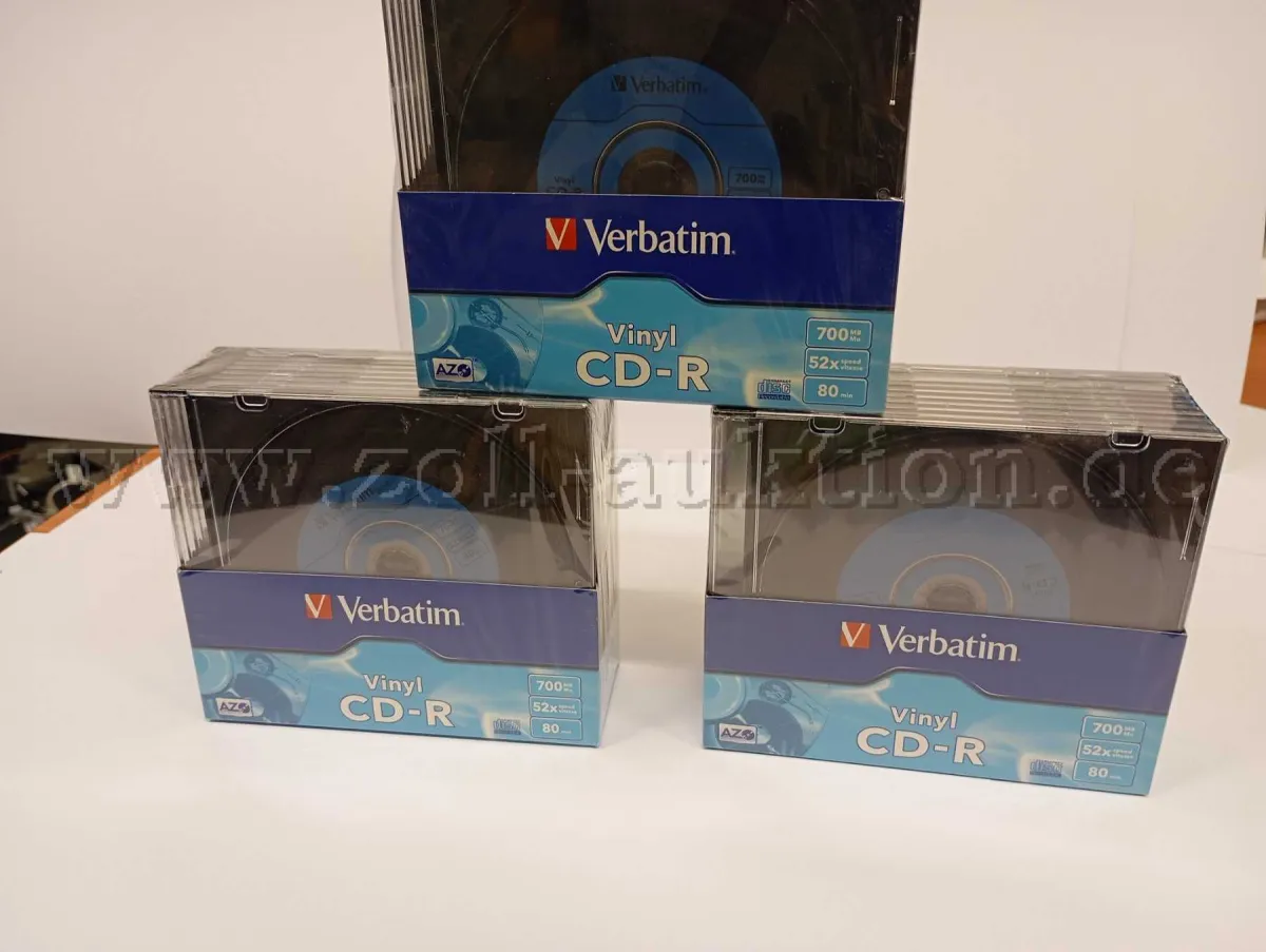 450 Verbatim CD-R 52X, 700 MB/80 MIN