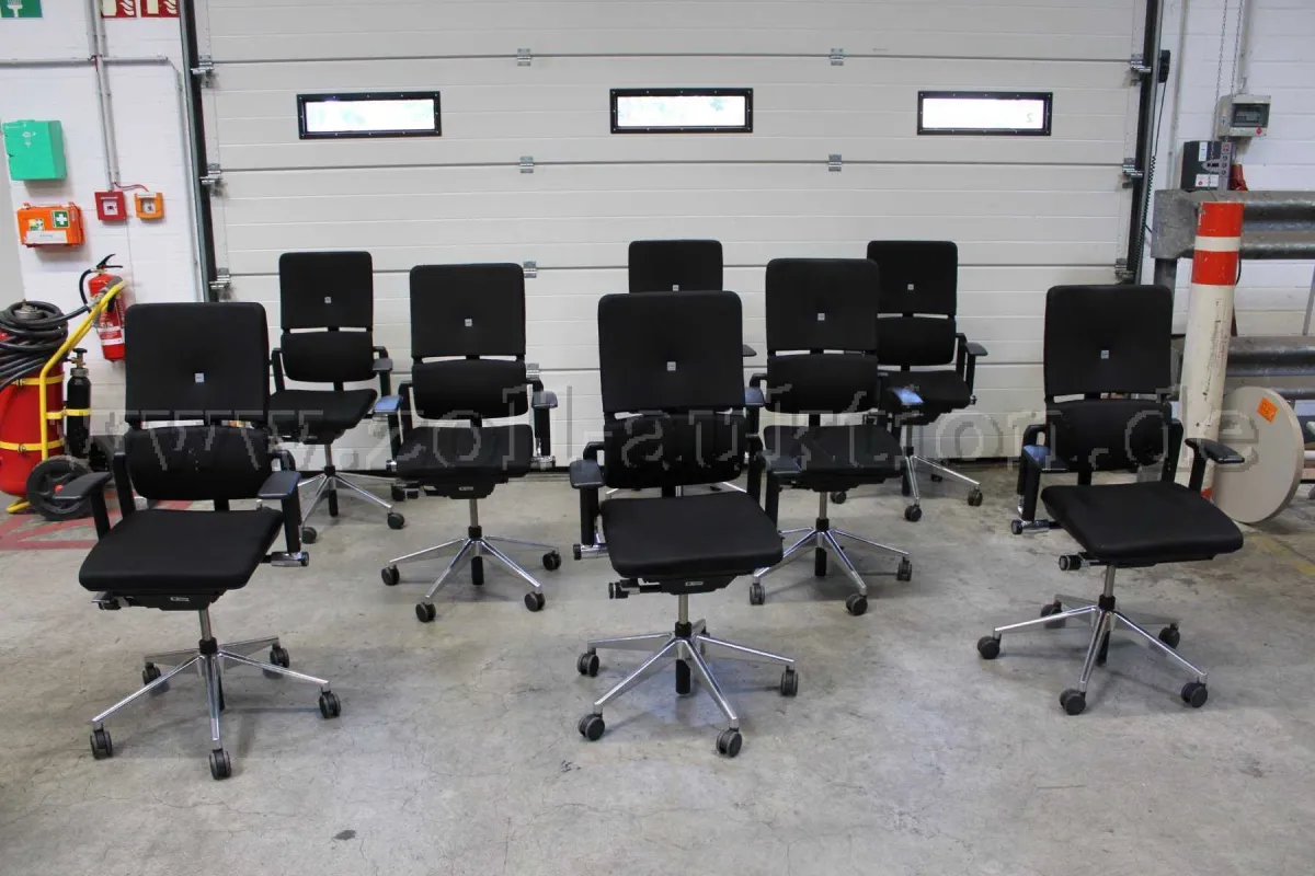 8 Steelcase Please bureaustoelen, gebruikt