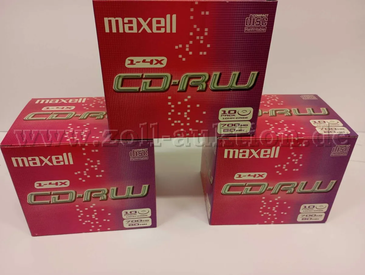 252 CD-RW Maxell 700 MB