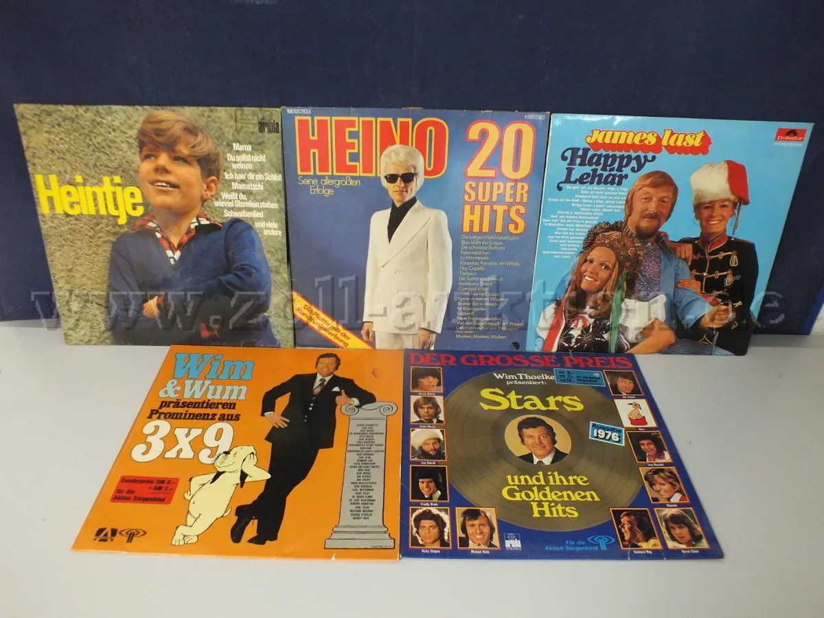 1 soubor 5 desek žánr „Schlager”