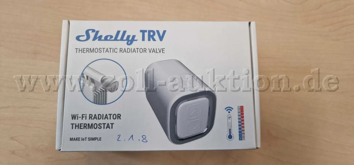 30 termostatů radiátoru Shelly TRV WI-FI