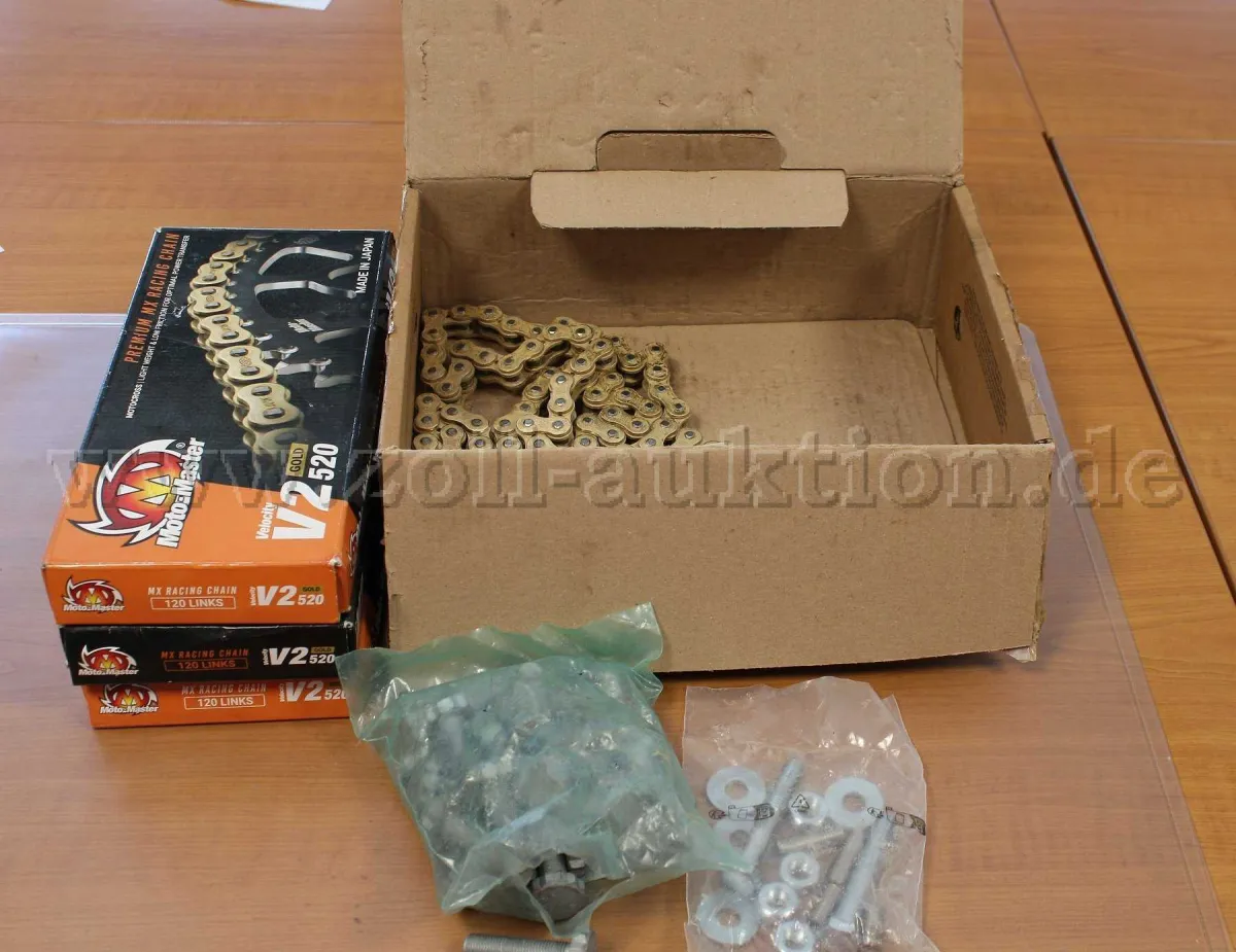 4 Premium MX Racing Chain V2 Gold 520